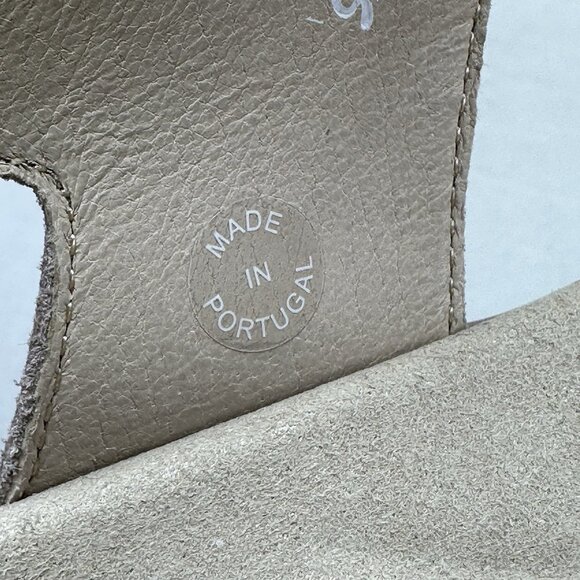 Mephisto Dominica Womens Size 12 (42) Platform Sandals Light Taupe Hook and Loop - Picture 8 of 10